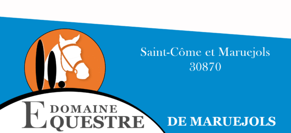 Logo long, Domaine équestre de Maruejols